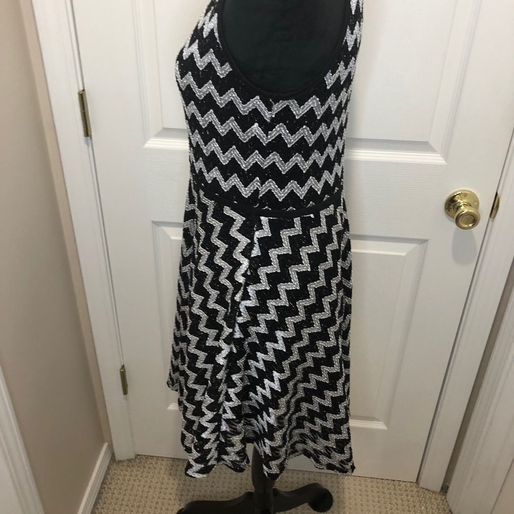 Studio Y black & white dress size xl - Picture 8 of 11